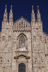 Fototapeta premium Dôme de Milan ou cathédrale de la Nativité-de-la-Sainte-Vierge