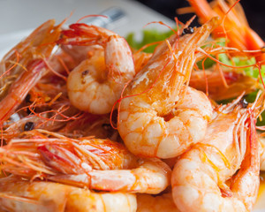 Bake shrimp