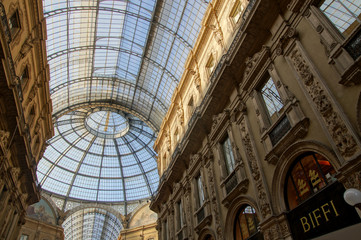 Obraz premium Galleria Vittorio Emanuele II à Milan