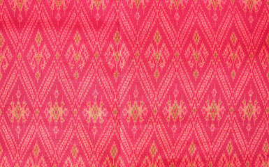 Thai fabric pattern background