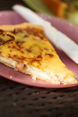 quiche with salmon