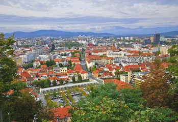 Fototapeta na wymiar Ljubljana miasta