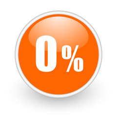 0 percent icon