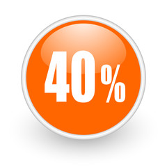 40 percent icon