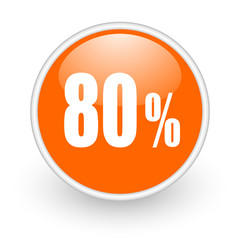 80 percent icon