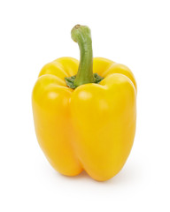 ripe yellow bell pepper