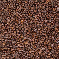 medium roated fresh coffee beans
