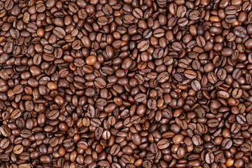 medium roated fresh coffee beans