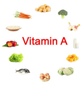Products which contain vitamin A