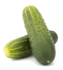 cucumber isolated on white background