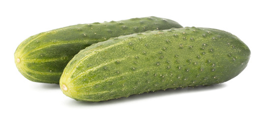 cucumber isolated on white background