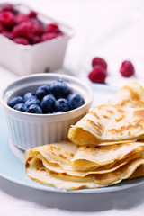 Crepes with berries © Kamila Cyganek