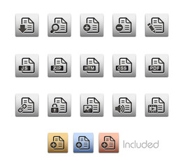 Documents Icons_Vector includes 4 color versions= Layers