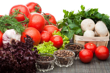 tomatoes composition