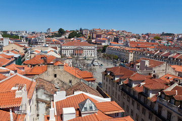 Naklejka premium Lisbon old city, Portugal