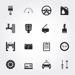 Auto Service Icons