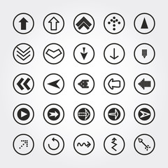 arrow icons