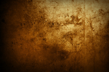 Grungy brown texture concrete wall background