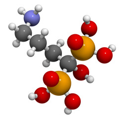 Alendronic acid (alendronate, bisphosphonate class) osteoporosis