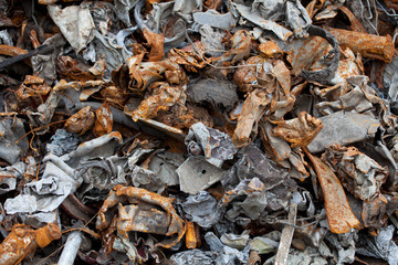 Metal closeup