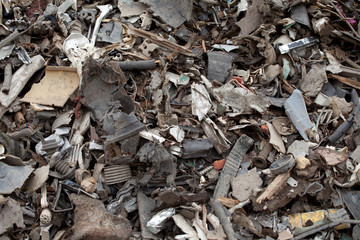 Shredded plastic