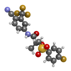 Bicalutamide prostate cancer drug (anti-androgen)