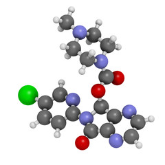 Zopiclone insomnia drug (sleeping pill, z-drug)