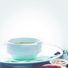 white porcelain bowl