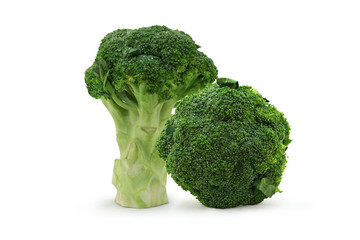Broccoli isolated on white