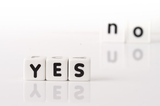 Yes No Concept