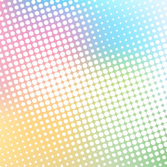colorful halftone background