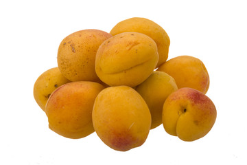 Apricots heap