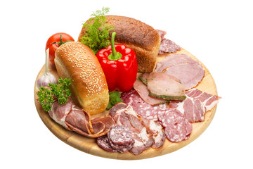Sausages assortment