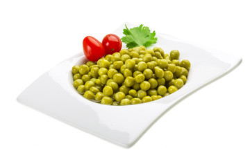 Marinated peas