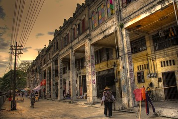 Old Tower at Enping, China