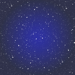 Illustration of cluster of star in the space background