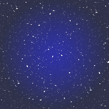 Illustration of cluster of star in the space background