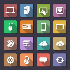 Web icons set. Flaticons series