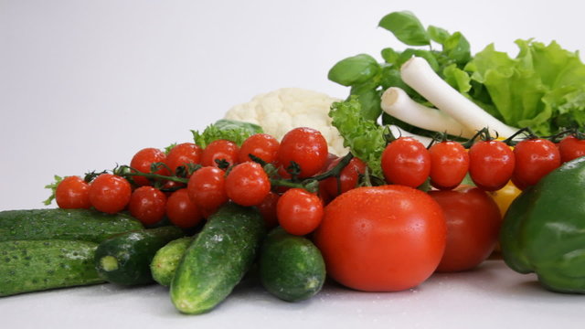 fresh vegetables closeup