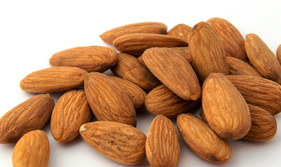 Almond nuts isolated