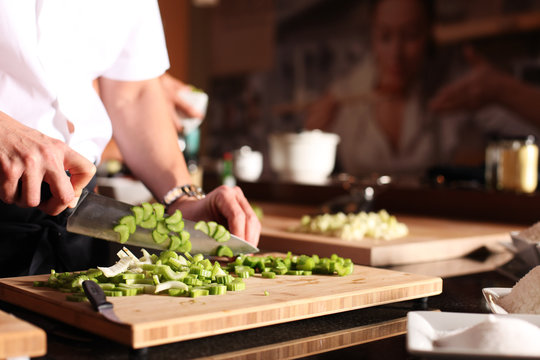 Gem&uuml;se schneiden