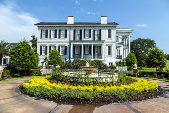 Historic Nottoway Plantation In Louisiana