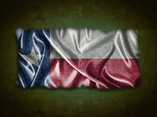 Vintage Texas flag.