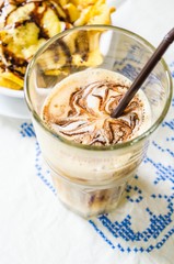 Iced coffee