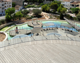 Le centre des visiteurs de l'île de Cabrera à Colónia de Sant Jo