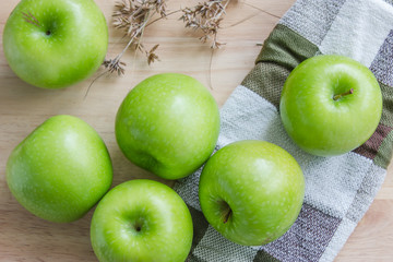 Green apples