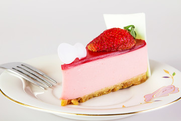 Strawberry cheesecake