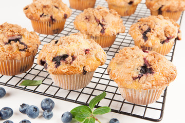 Blueberry muffins