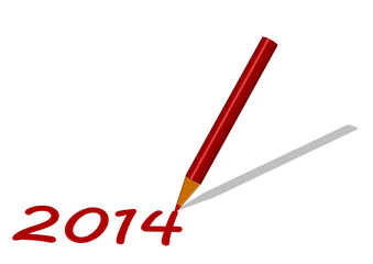 Kırmızı boya kalemi