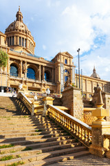 Fototapeta premium National Palace of Montjuic in Barcelona